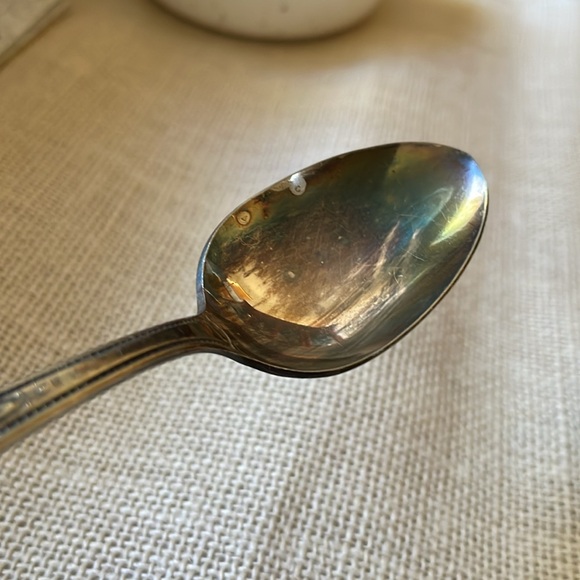 Vintage regal Pure Silver plate 1904 Rex Pattern tea spoon - Picture 4 of 7